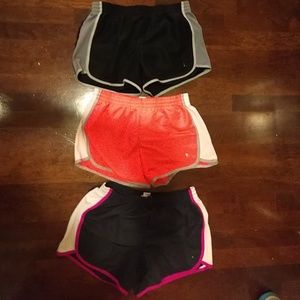 3 Danskin Now athletic shorts! Size medium